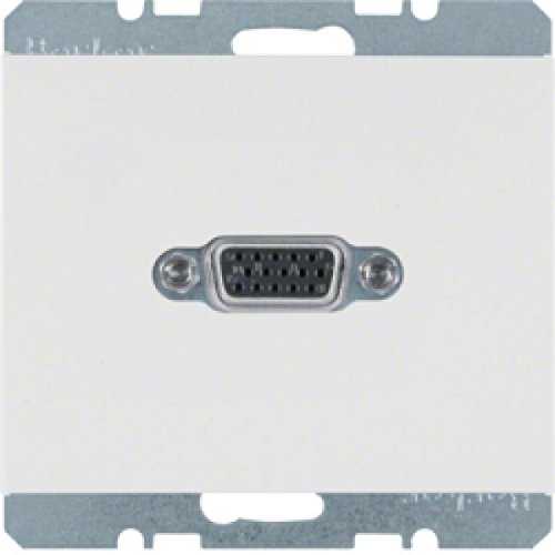 Berker 3315407009 VGA Steckdose K.1 polarweiß, glänzend Mesch Shop Berker 3315407009 VGA Steckdose K.1 polarweiß, glänzend Mesch Shop